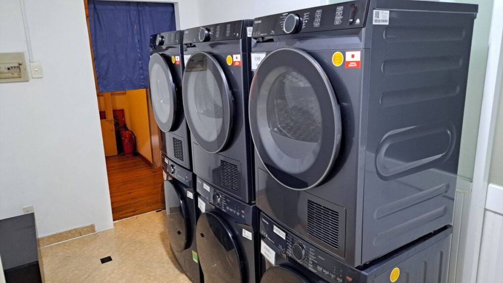 東屋の洗濯機