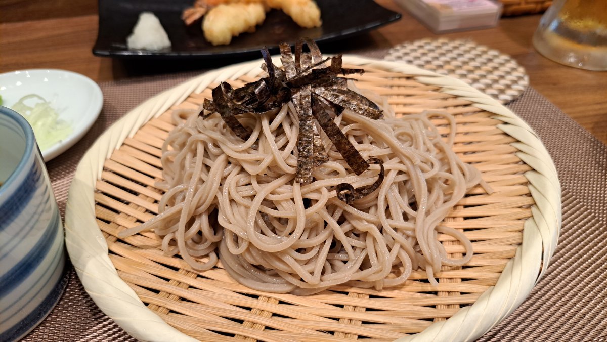 １日10食限定の手打ちそば