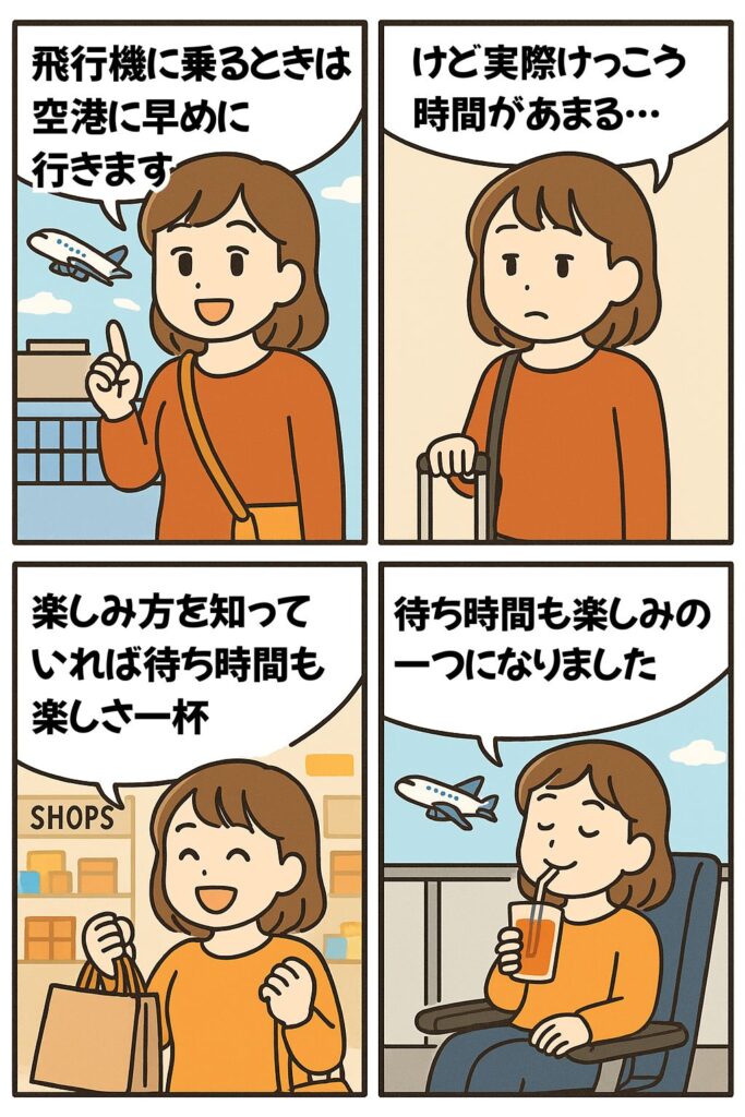 待ち時間も楽しさ一杯のマンガ