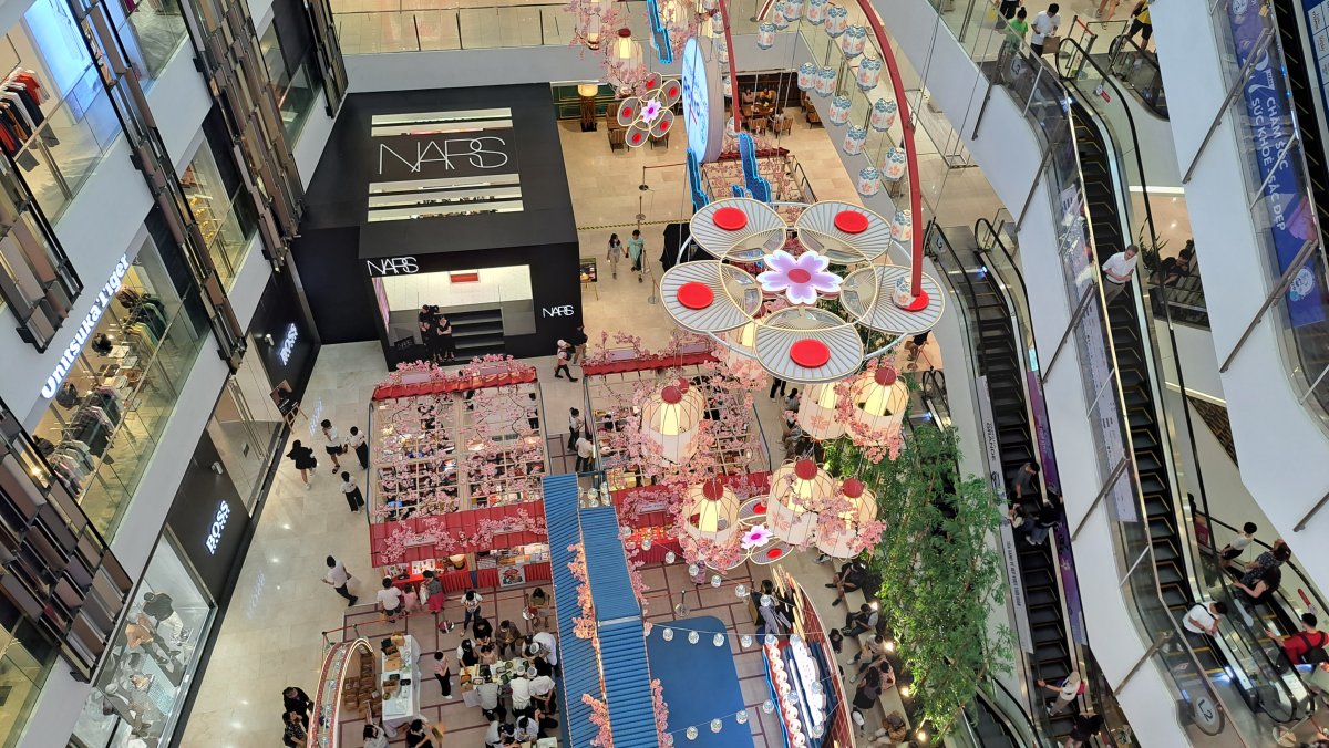 高島屋の店内
