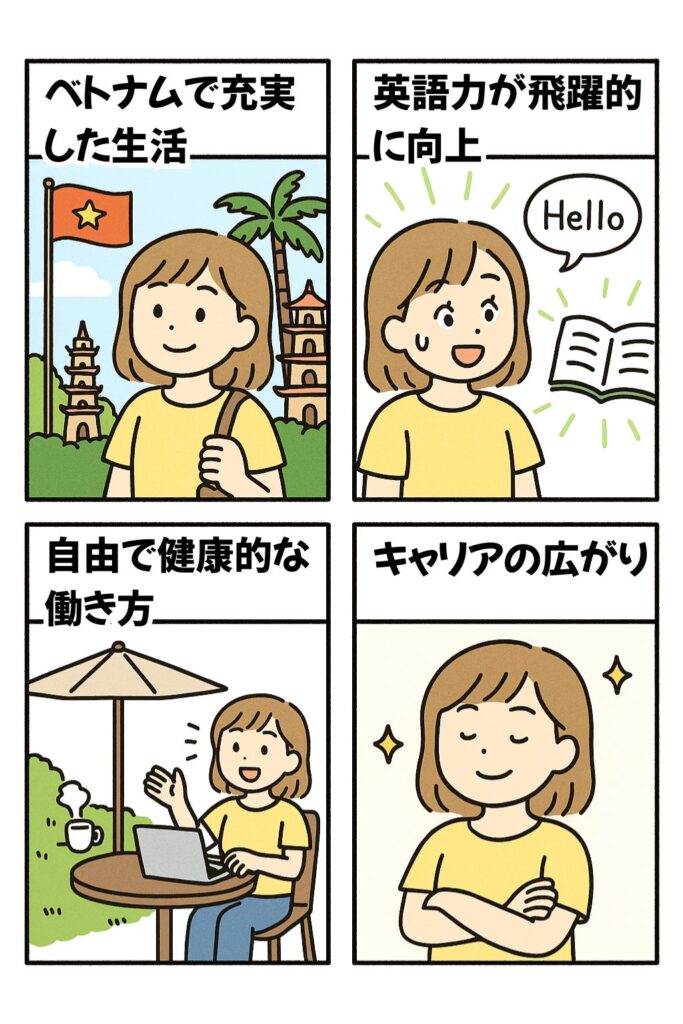 ベトナム生活の漫画