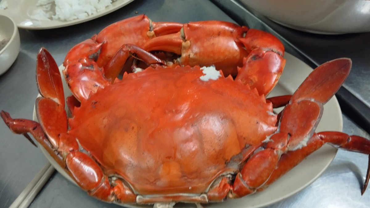 Phong Cua レストランのカニ料理