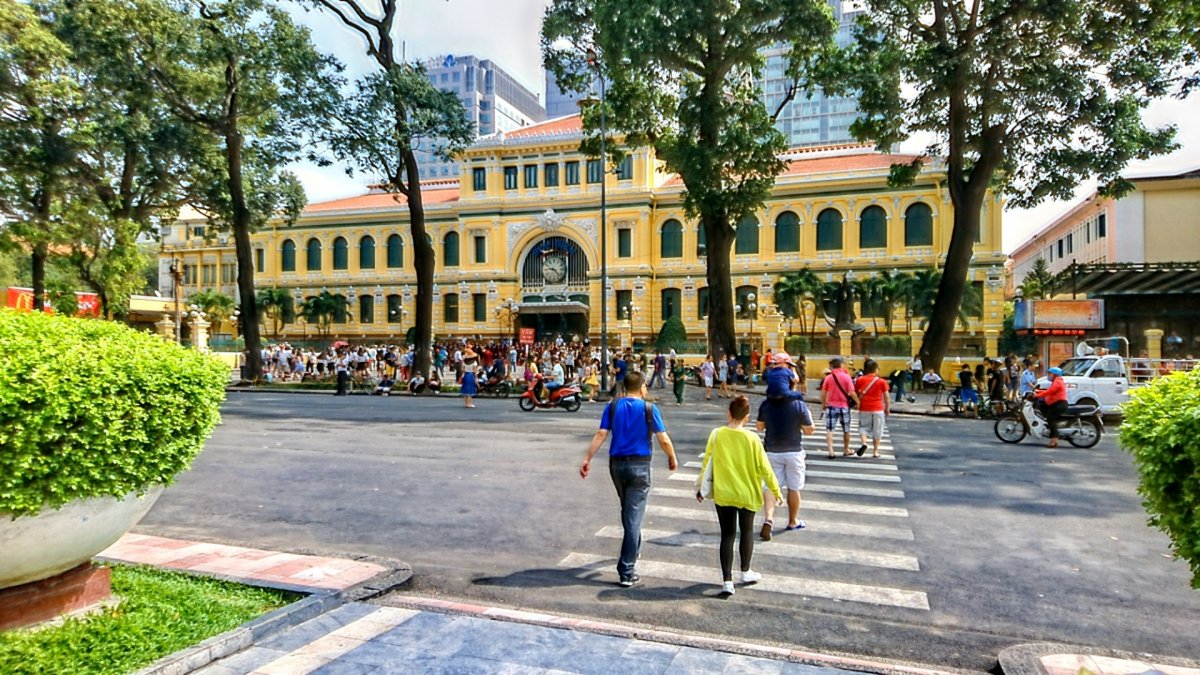 ベトナム市街地の風景