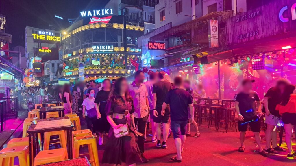 ブイビエンストリートの様子（2025年）