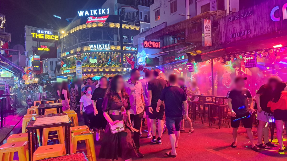 ブイビエンストリートの様子（2025年）