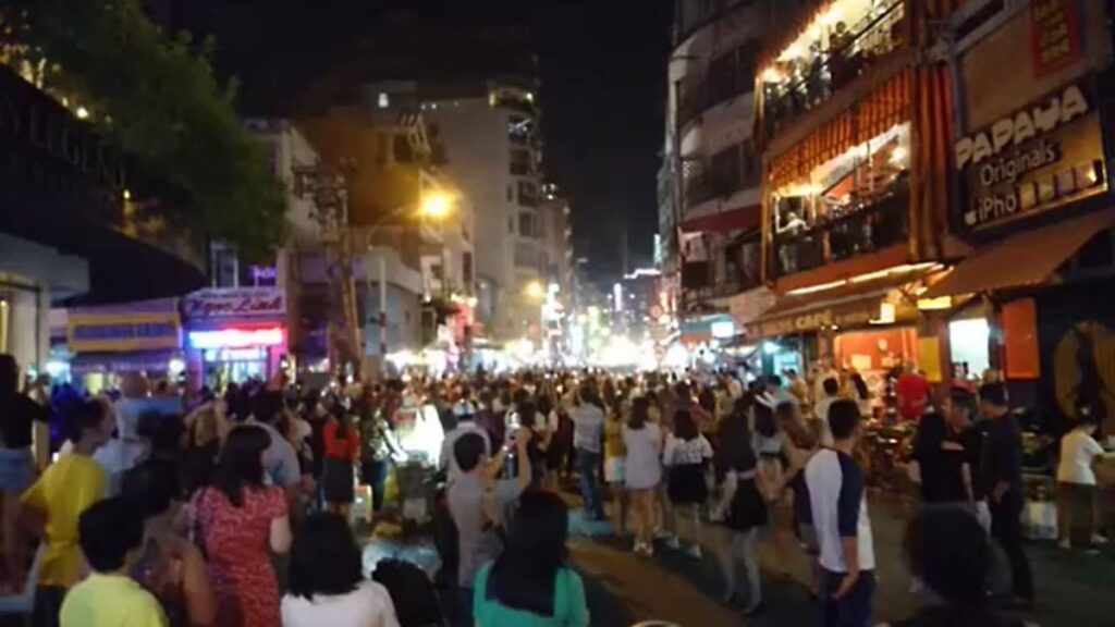 2018年のブイビエンストリート