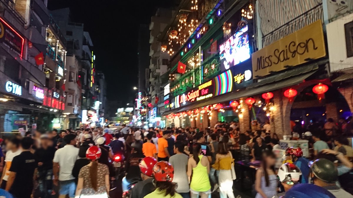 2019年のブイビエンストリート