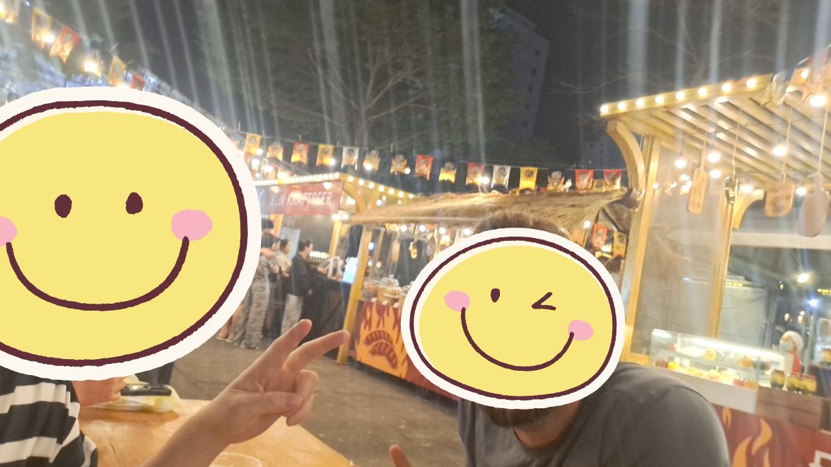 同席したロシア人と乾杯