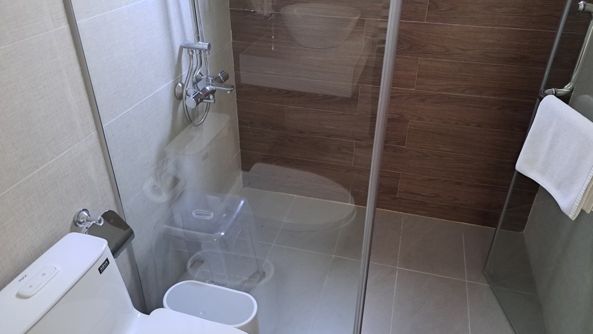 「EDOYA(江戸屋)ホテル」のシャワールーム