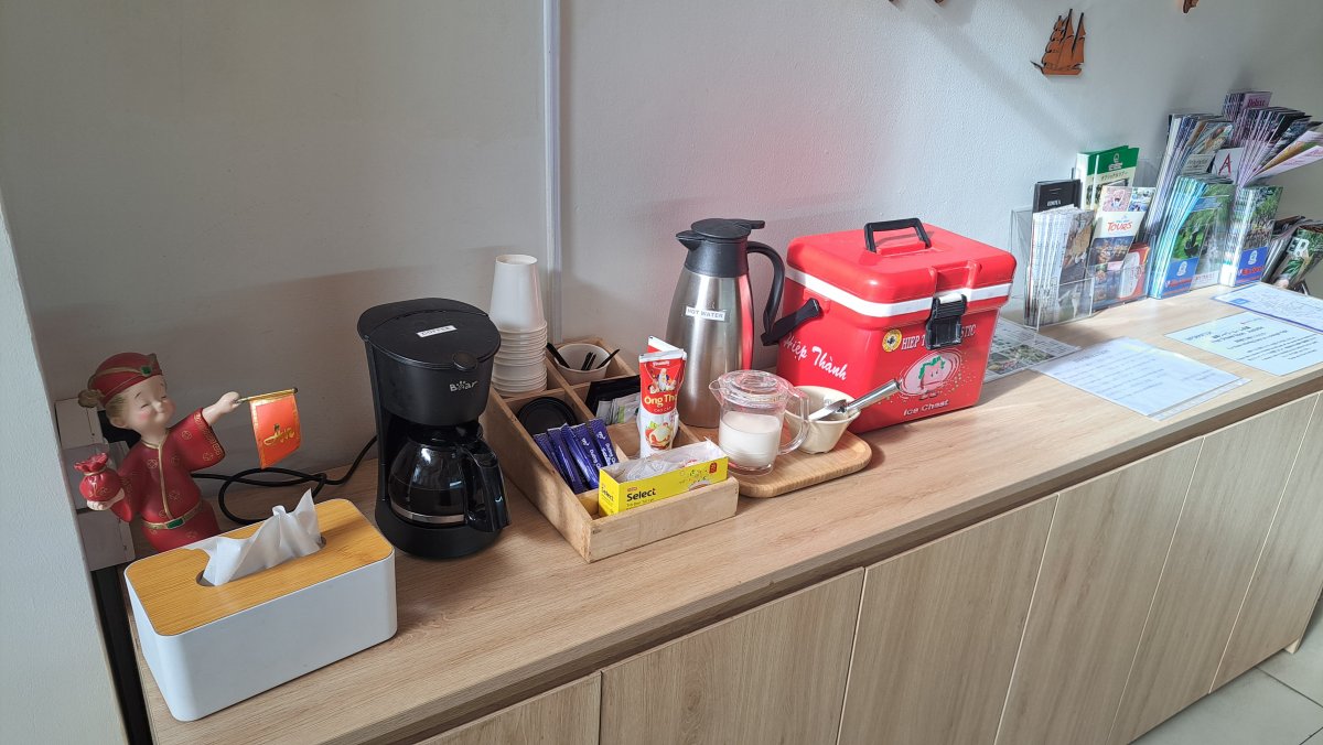 朝のコーヒーサービス