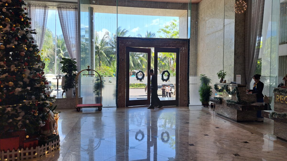 ホテル出て１分でミーケビーチ