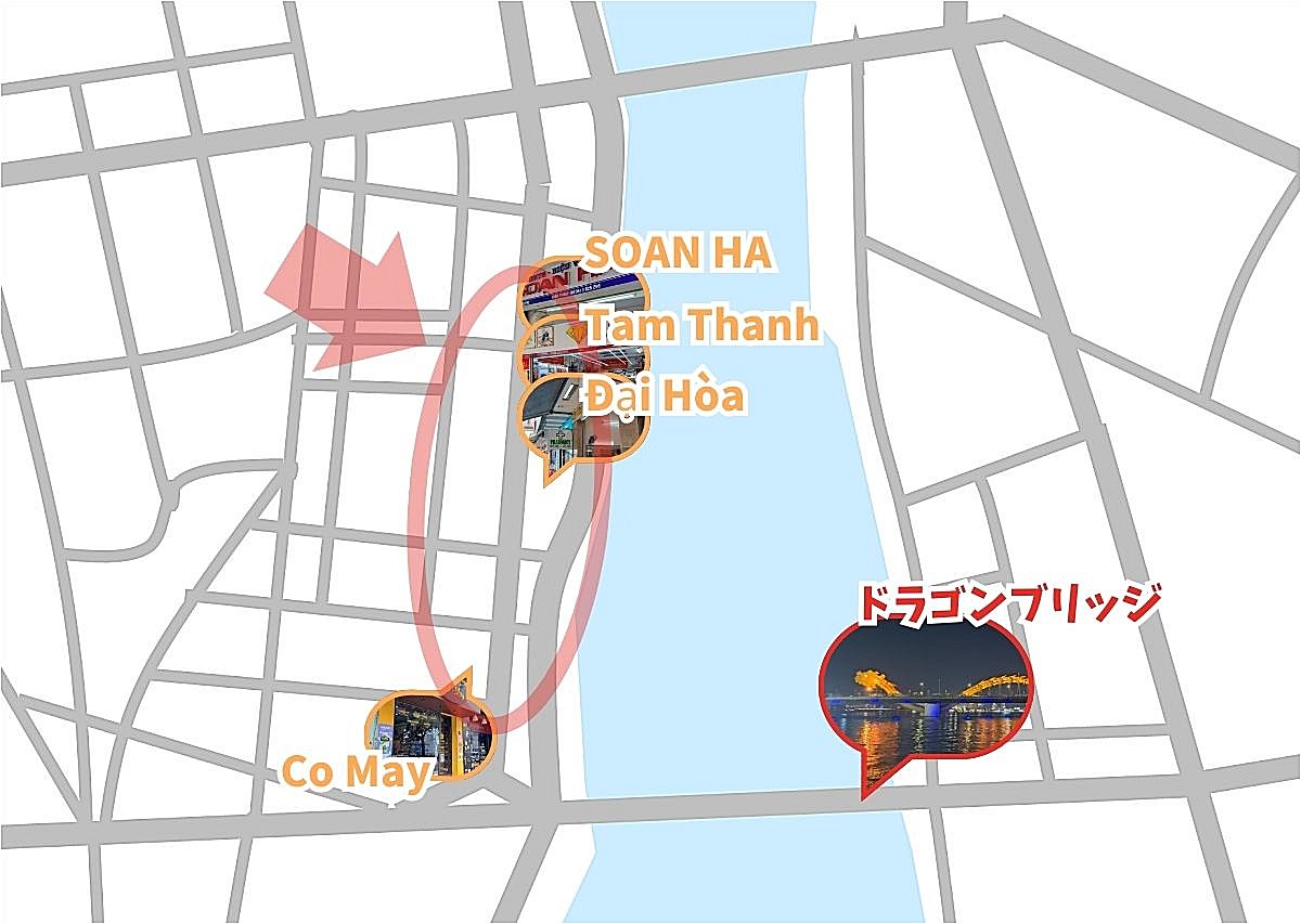 ダナンのおすすめ両替所マップ