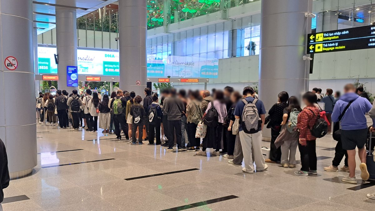 ダナンのイミグレーション