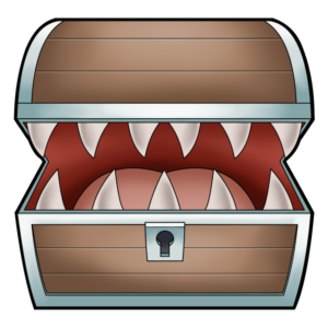 宝箱のモンスター