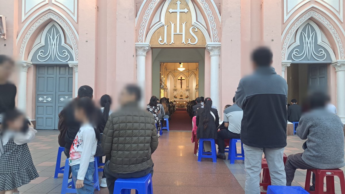 ダナン大聖堂のミサ