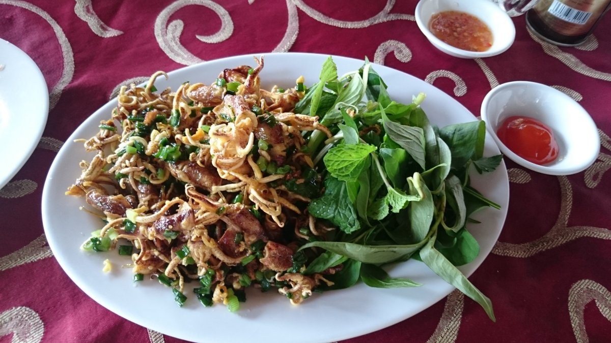 イカのカリカリ揚げ