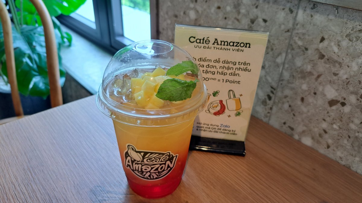 Cafe Amazon のドリンク
