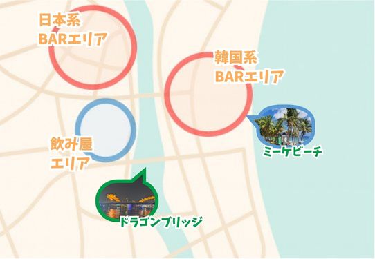 ダナンの飲み屋エリア