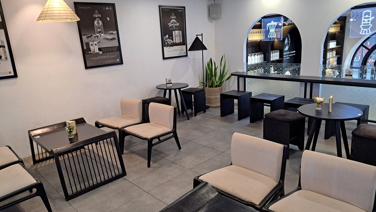カフェの店内