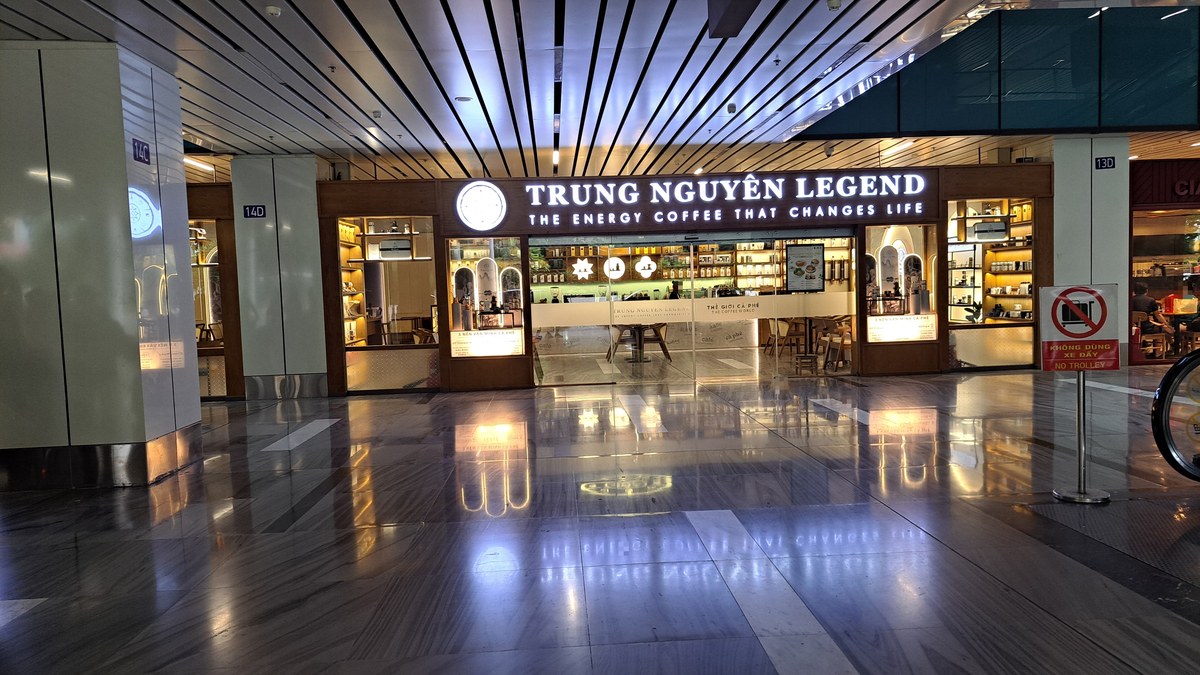 エアサイドのTrung Nguyên Legend店舗