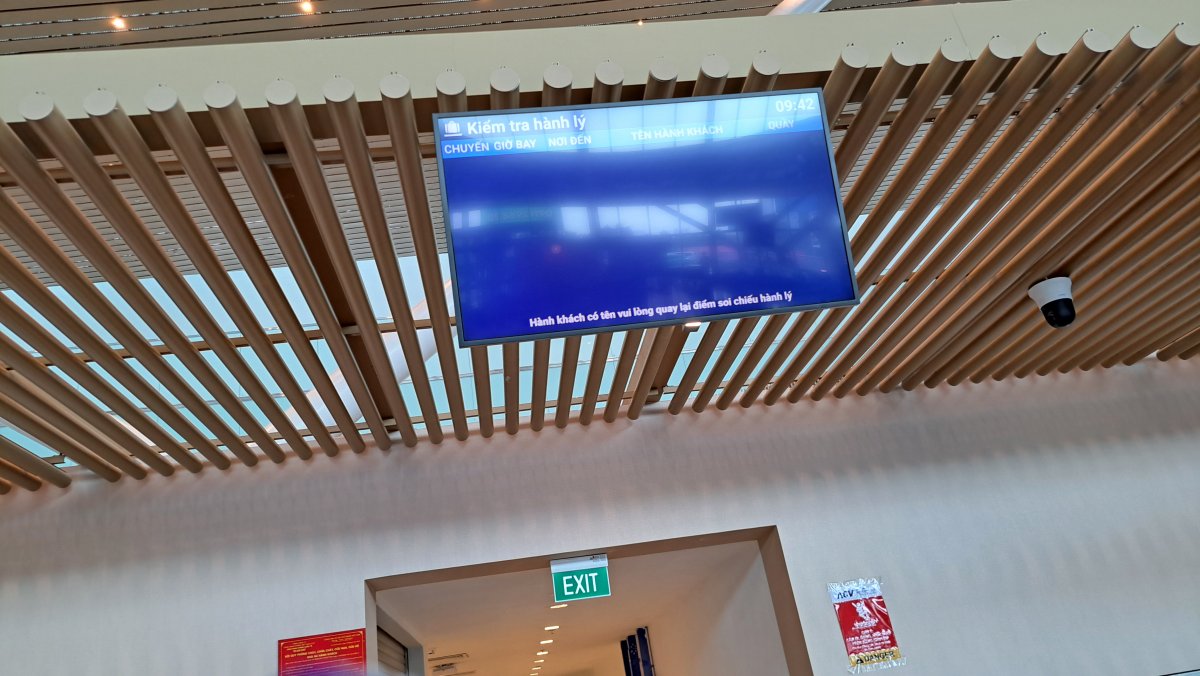 Vietnam Airlines の預け入れ荷物検索の呼び出し表示