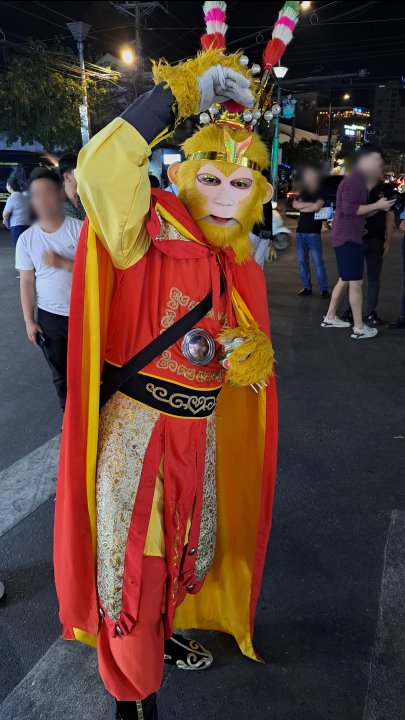 孫悟空のコスプレ