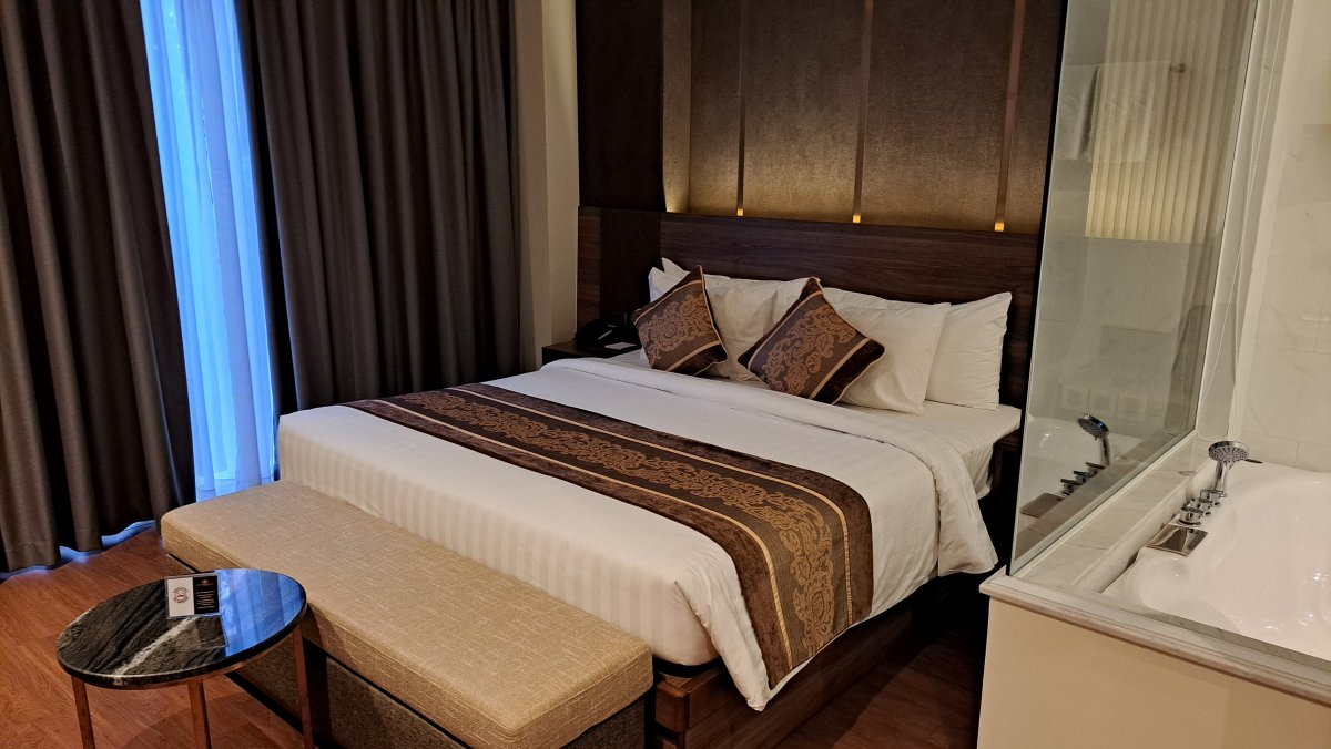 ホーチミンのホテルのお部屋