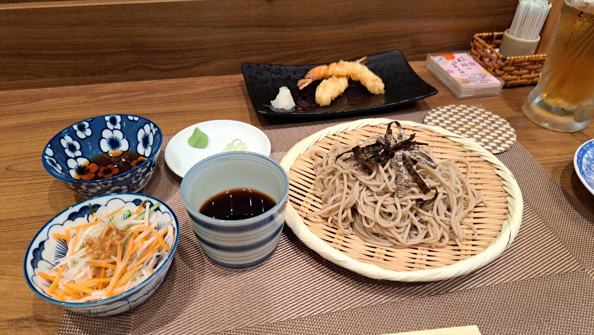 1日限定10食の手打ちそば